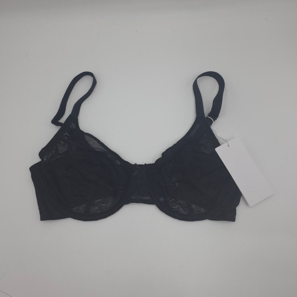 HSIA Bundle of Three Enchante Lace Underwire Bra in Black Yellow Cream 34D/DDD - Picture 2 of 8